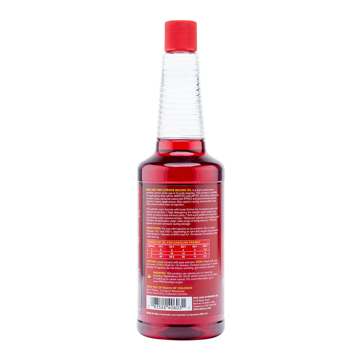 40603 Two-Stroke Oil Racing Synthetic - 16 Ounce