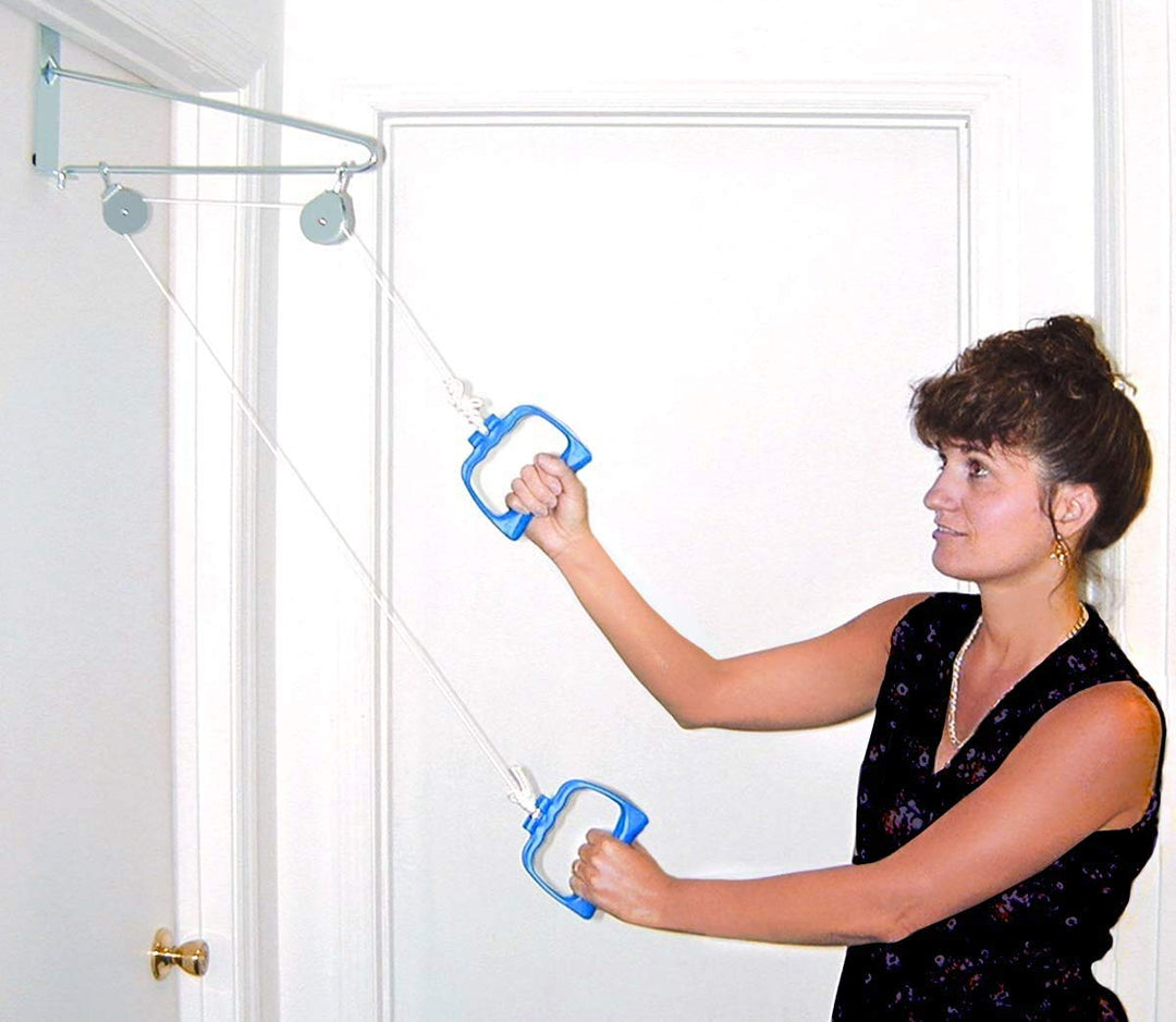 Shoulder Pulley For Physical Therapy, Door Pulley, White