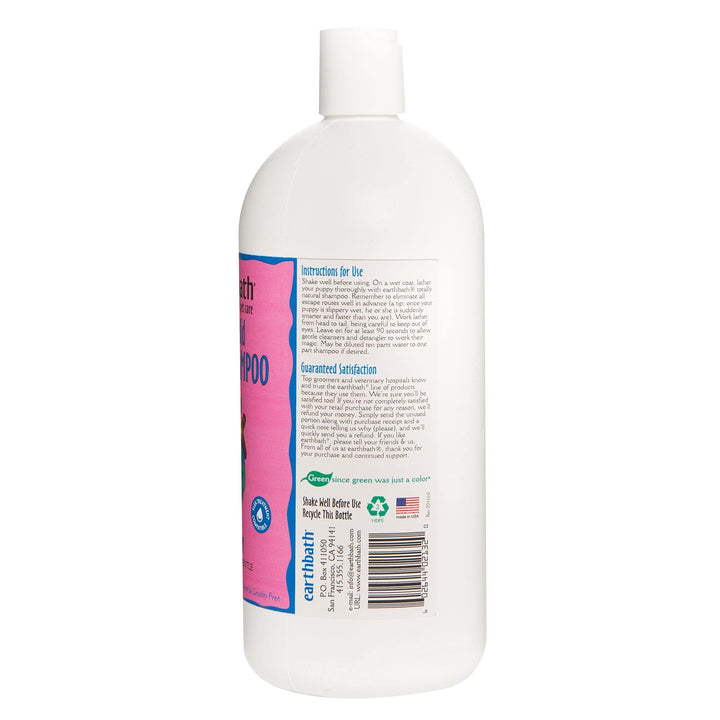 , Ultra-Mild Wild Cherry Puppy Shampoo - Extra Gentle & Tearless Dog Shampoo, Made in USA, Deodorizing Dog Wash, Cruelty Free Puppy Supplies, Shampoo for Smelly Dogs - 32 Oz (1 Pack)