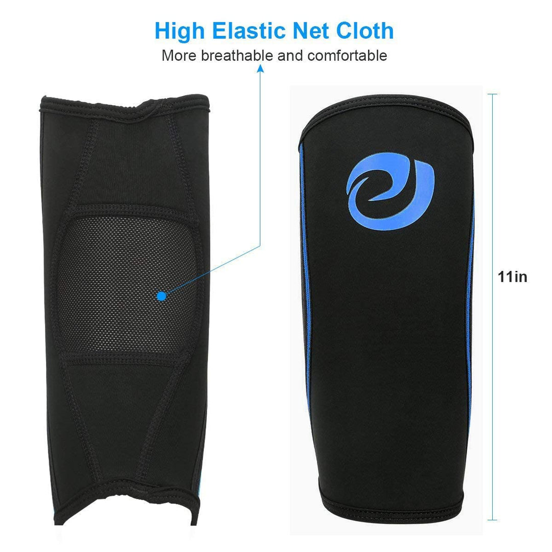 Knee Compression Brace Support for Swimming, Aquatic, Sailing, Scuba Diving, Surfing, Paddle Boarding, Kayaking, Water Sports or Injury Recovery - Water Resistant Sleeve, Fit Women & Men (M)