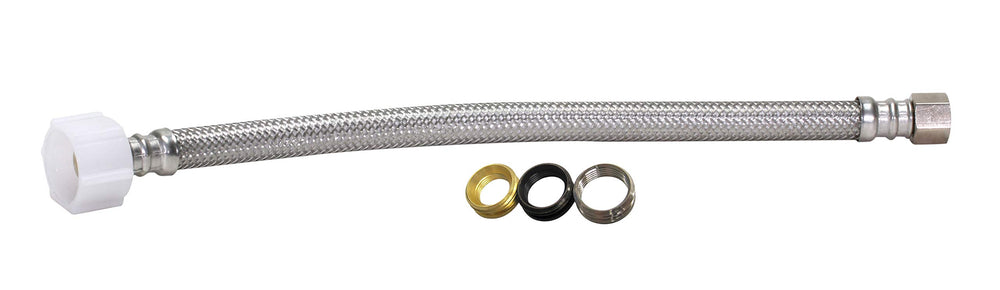 B4T12U Stainless Steel Toilet Supply Line