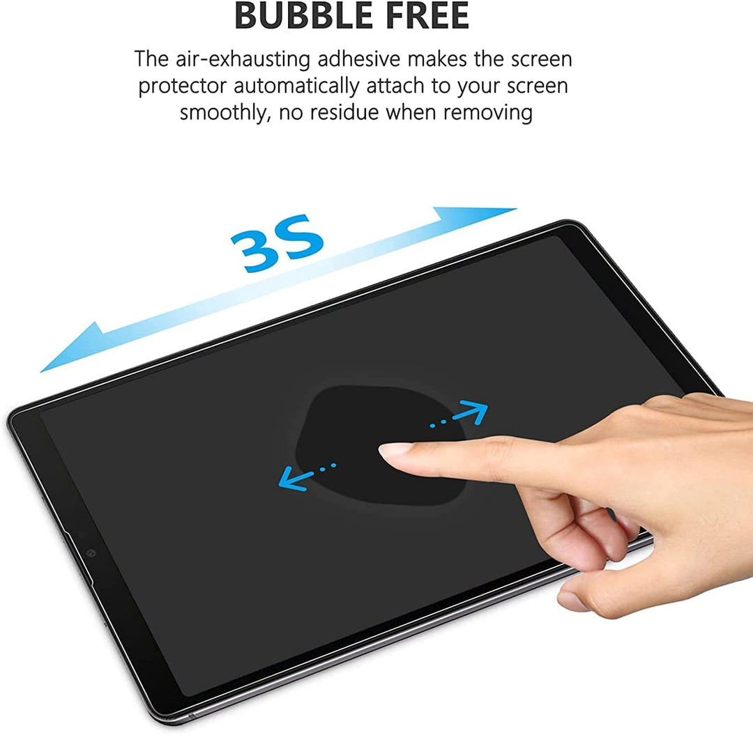 2 Pack Screen Protector for Samsung Galaxy Tab A7 Lite (SM-T220 / T225/T227), Tempered Glass Screen Protector for Galaxy Tab A7 Lite 8.7 Inch, Bubbles-Free