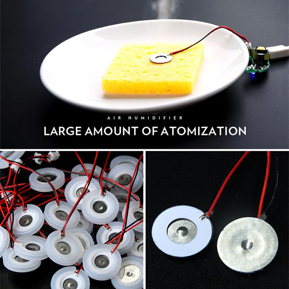 Atomization Plate Dual Spray Switch Control Atomization Module 740 Holes 5µm Microporous Atomizer for 5V USB Humidifier