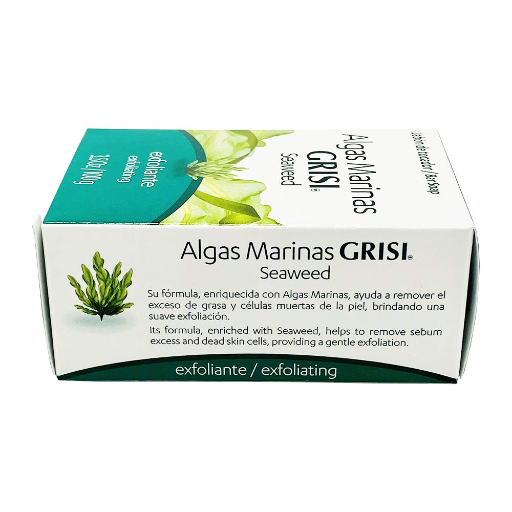Natural Seaweed Soap Algas Marinas - 3.5 Oz.
