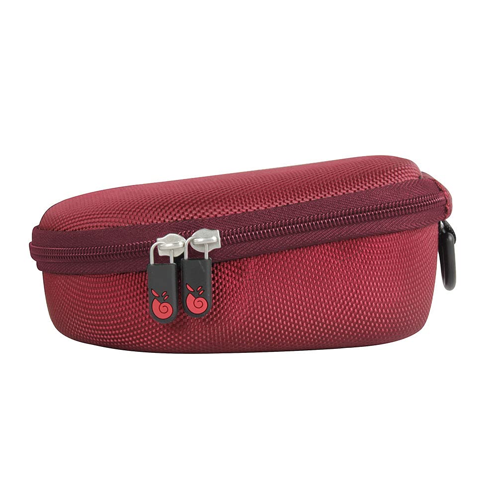 Case for AfterShokz Trekz Air/AfterShokz Aeropex/Titanium Mini/Shokz OpenRun Pro/SHOKZ OpenRun Pro 2 Open Ear Wireless Bone Conduction Headphones AS650 / AS800 (Canyon Red)