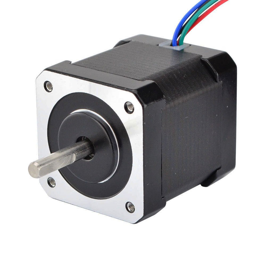 Nema 17 Stepper Motor Bipolar 2A 59Ncm(84oz.in) 48mm Body 4-Lead W/ 1m Cable and Connector Compatible with 3D Printer/CNC
