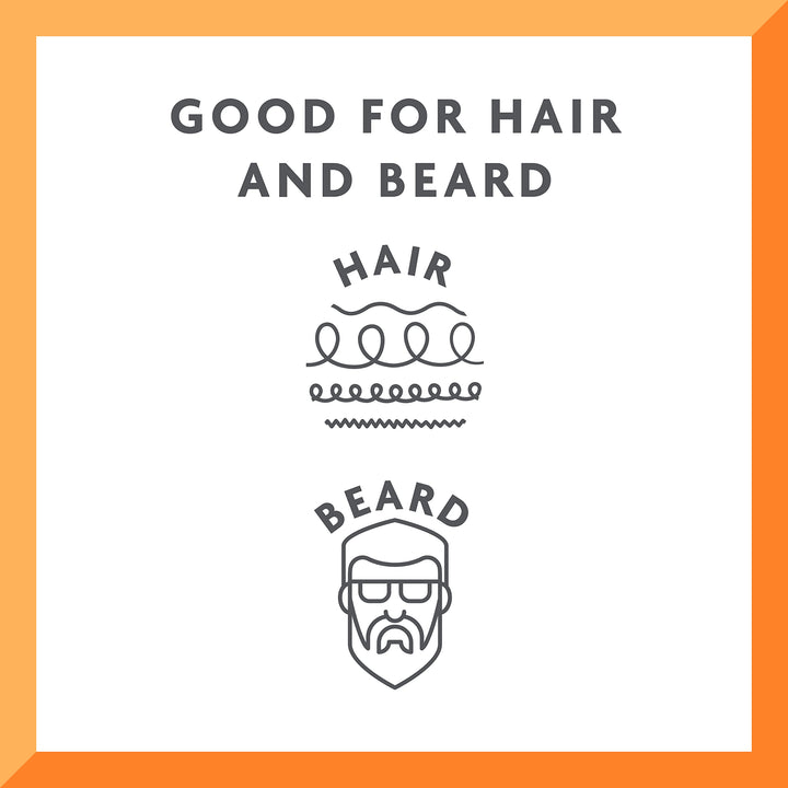 for Men Hair & Beard Oil, 3.4 fl oz (Packaging May Vary)