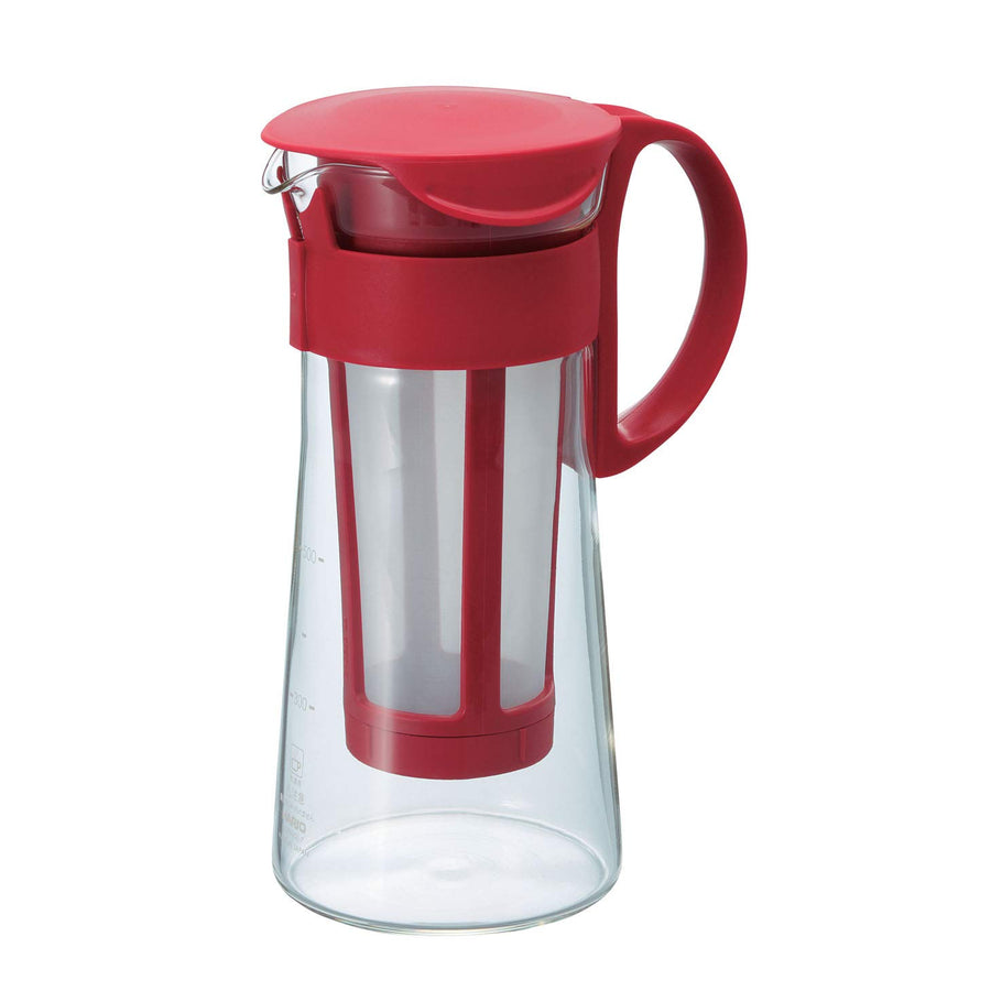 Mizudashi Cold Brew Coffee Maker, 600ml, Red