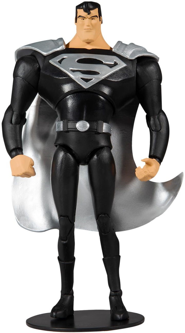 DC Multiverse Superman Black Suit Variant (Superman: The Animated Series) 7 Action Figure with Accessories