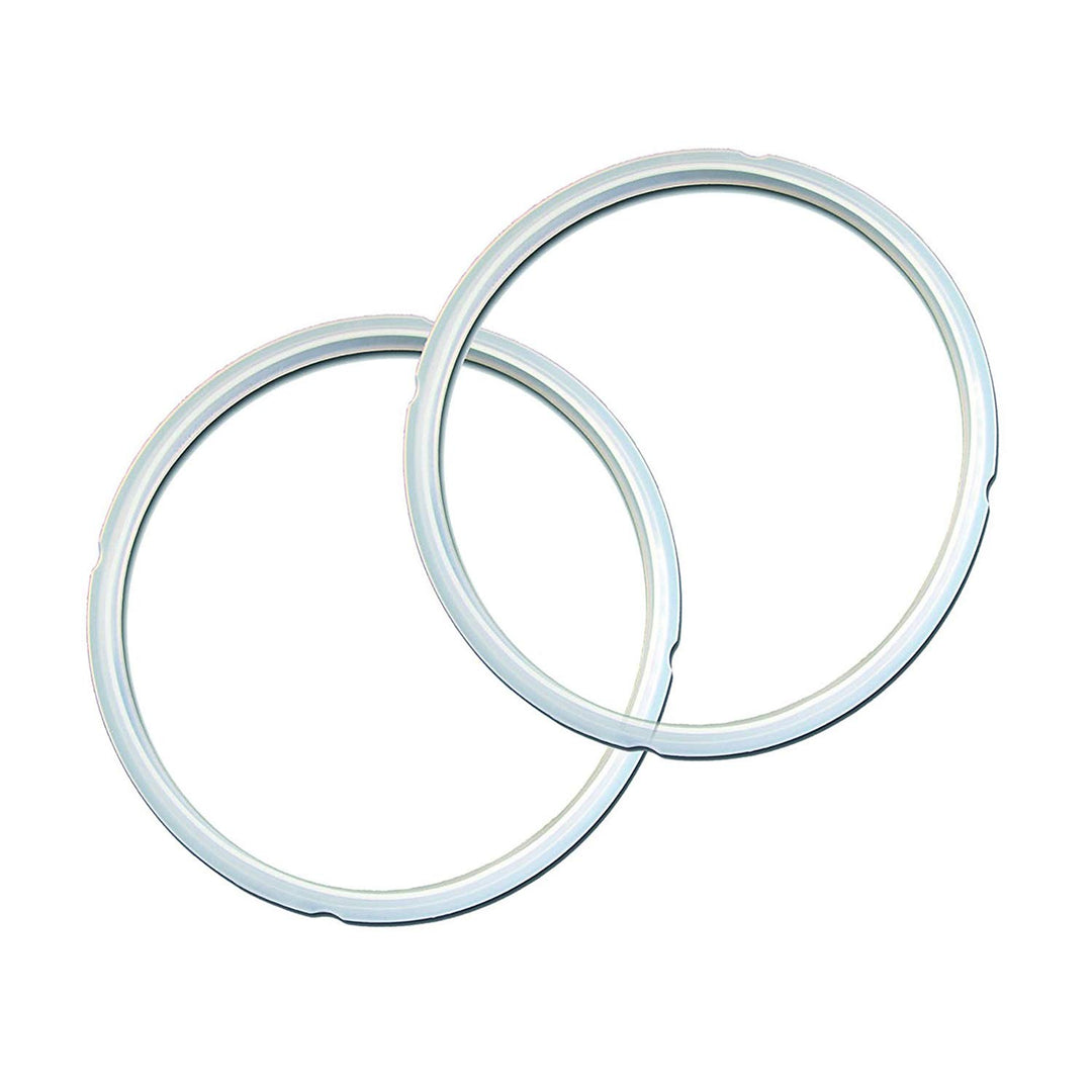 Pot Sealing Ring Mini 3-Qt, Inner Pot Seal Ring, Electric Pressure Cooker Accessories, Non-Toxic, BPA-Free, Replacement Parts, Clear, 2 Count ( Pack of 1)