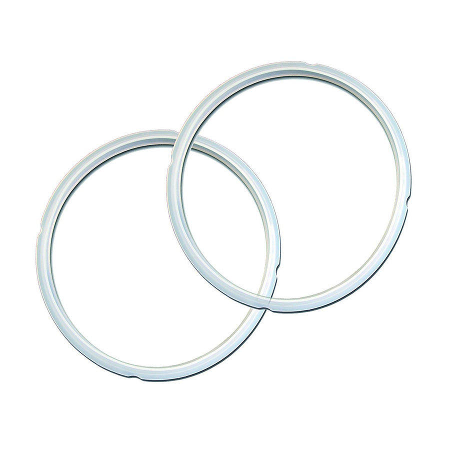 Pot Sealing Ring Mini 3-Qt, Inner Pot Seal Ring, Electric Pressure Cooker Accessories, Non-Toxic, BPA-Free, Replacement Parts, Clear, 2 Count ( Pack of 1)