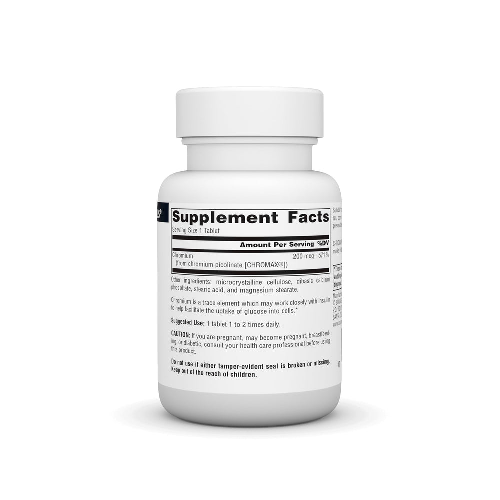 Chromium Picolinate 200 Mcg Tablet, 120 Count