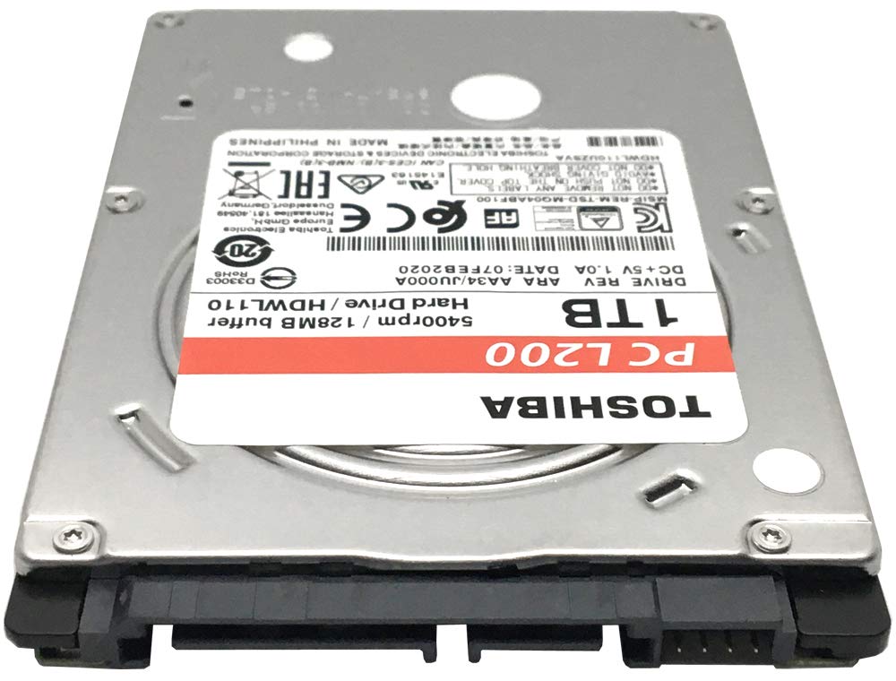 Toshiba 1TB 5400RPM 128MB Cache SATA 6Gb/s (7mm) 2.5in Internal Gaming PS3/PS4 Hard Drive - 3 Year Warranty