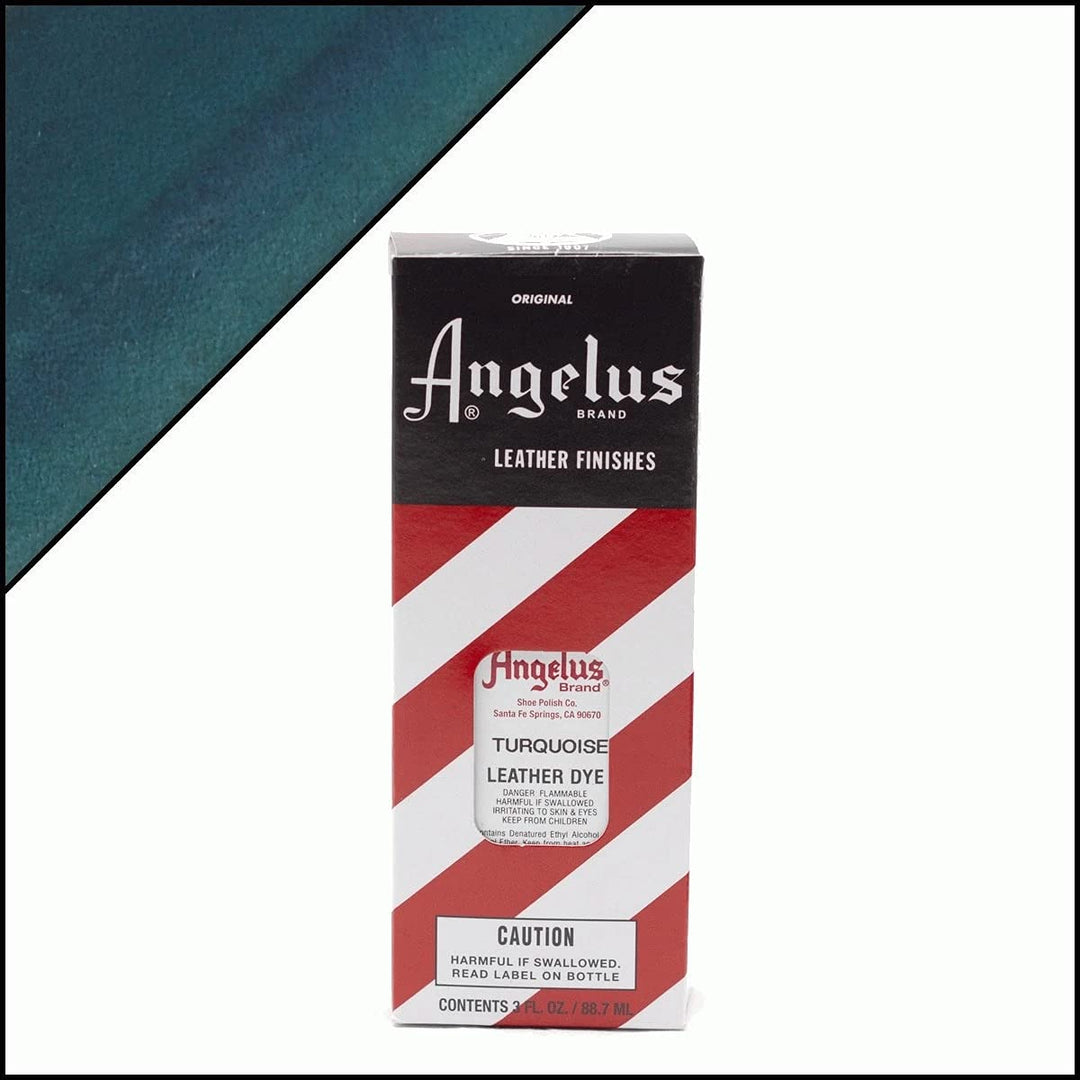 Leather Dye, 3 oz, Turquoise 3 Count