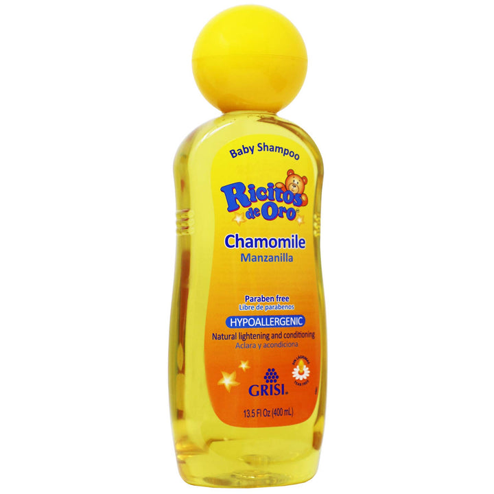 Ricitos de Oro Hypoallergenic Chamomile(Manzanilla) Shampoo 13.5oz (400 mL)