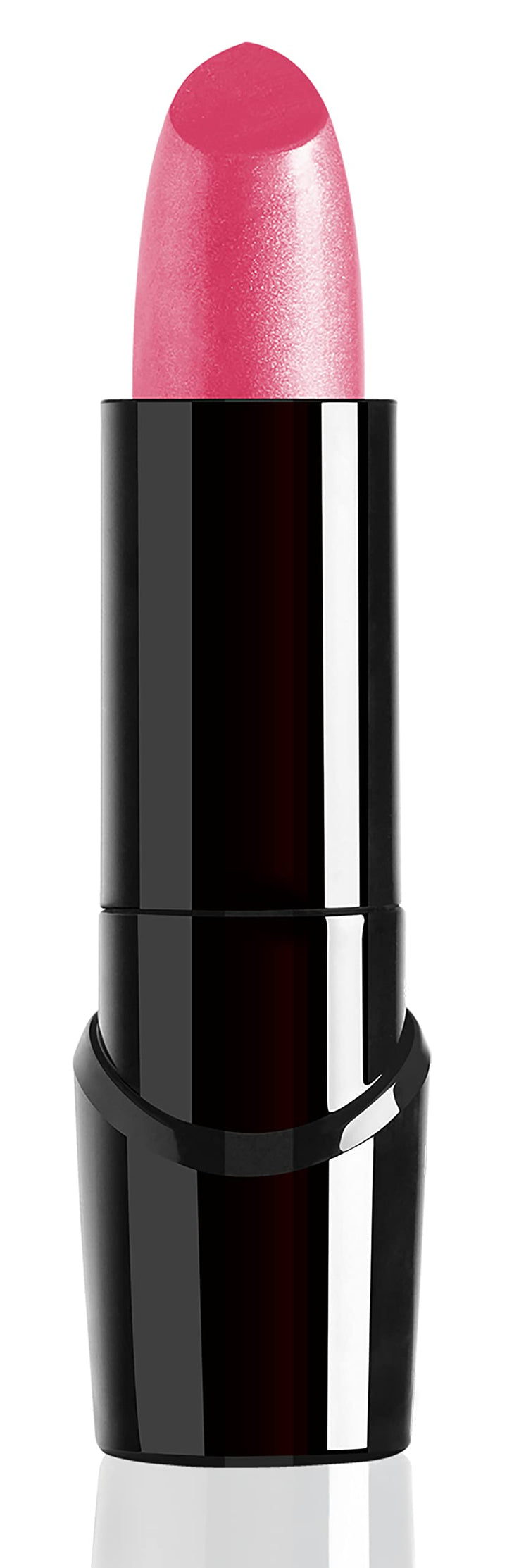 Silk Finish Lipstick, Hydrating Rich Buildable Lip Color, Formulated with Vitamins A,E, & Macadamia for Ultimate Hydration, Cruelty-Free & Vegan - Pink Ice (Carded)