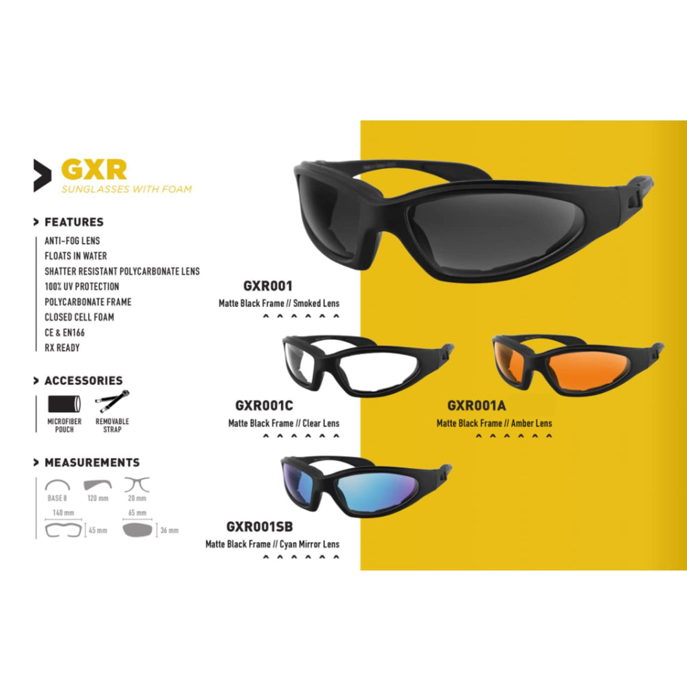 , GXR ®, Matte Black Frame, Amber Lens