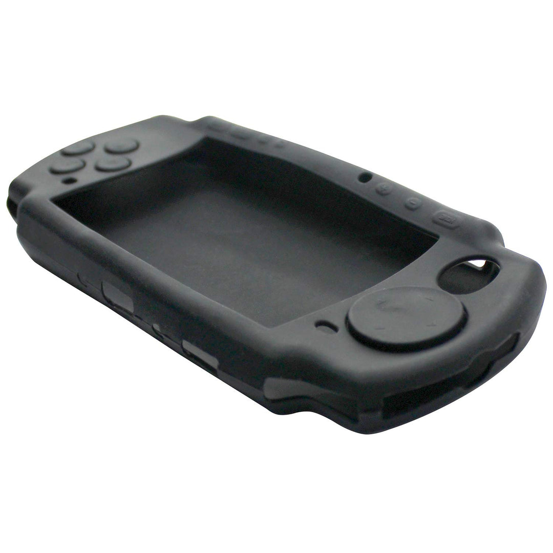 Soft Protector Silicon Travel Carry Case Skin Cover Pouch Sleeve for Sony PSP 2000/3000 Color Black
