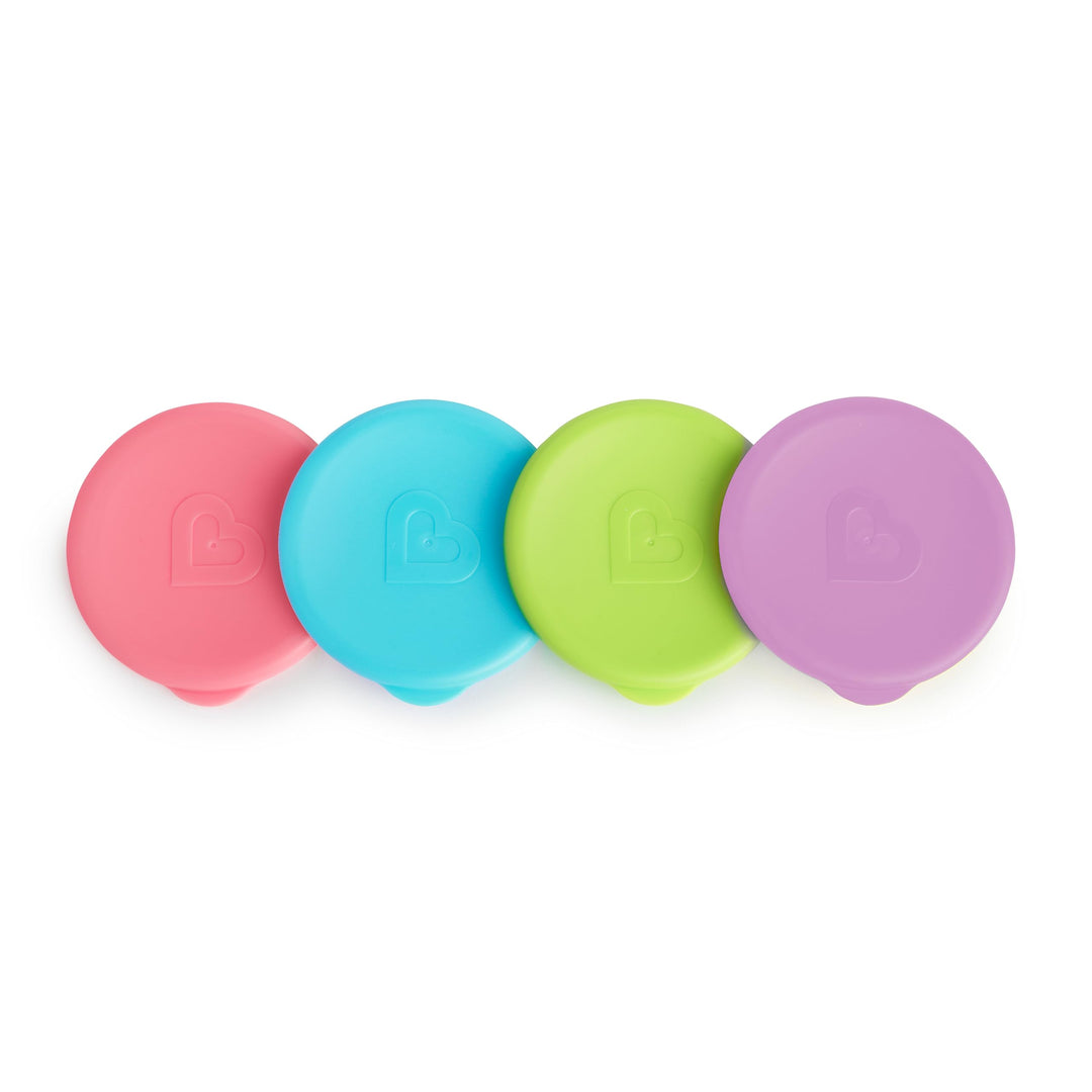 ® Miracle® 360 Sippy Cup Lids, 4 Count, Pink/Blue/Green/Purple