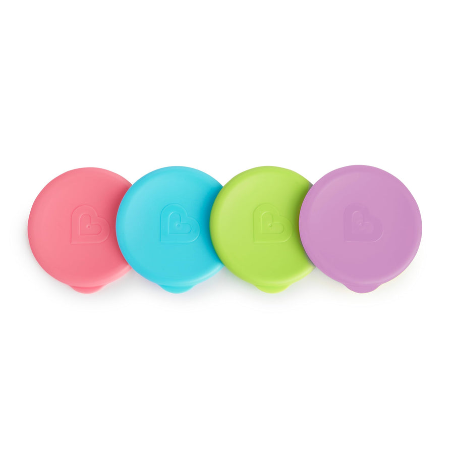 ® Miracle® 360 Sippy Cup Lids, 4 Count, Pink/Blue/Green/Purple