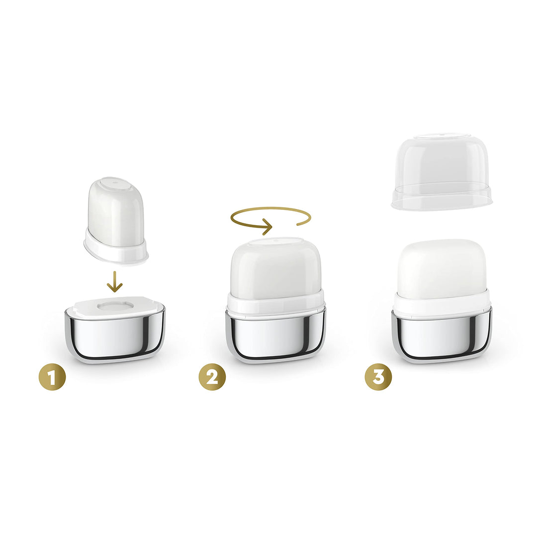 Refillable Deodorant Starter Kit 0% Aluminum Coconut & Pink Jasmine Aluminum Free Deodorant 1.13 oz