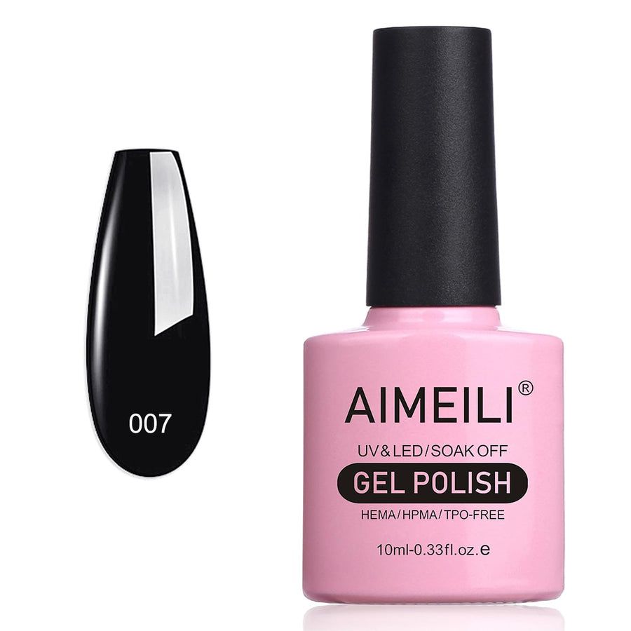 Shellac Soak Off UV LED Gel Nail Polish - Blackpool (007) 10ml