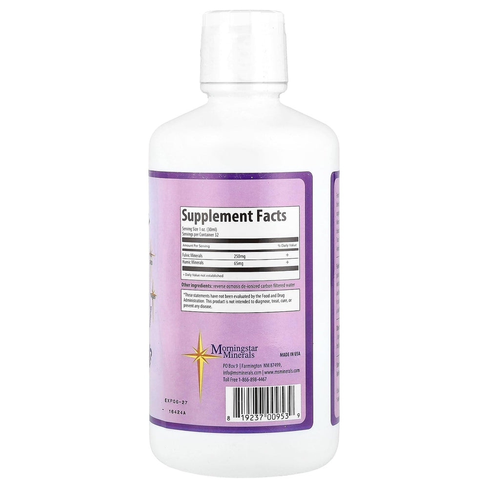 Morningstar Minerals , Fulvic/Humic Minerals, 32 oz (946 ml)