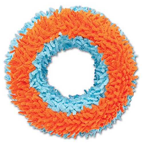 Indoor Fetch Roller Toy for Dogs - Interactive Dog Toys for Boredom, Orange and Blue