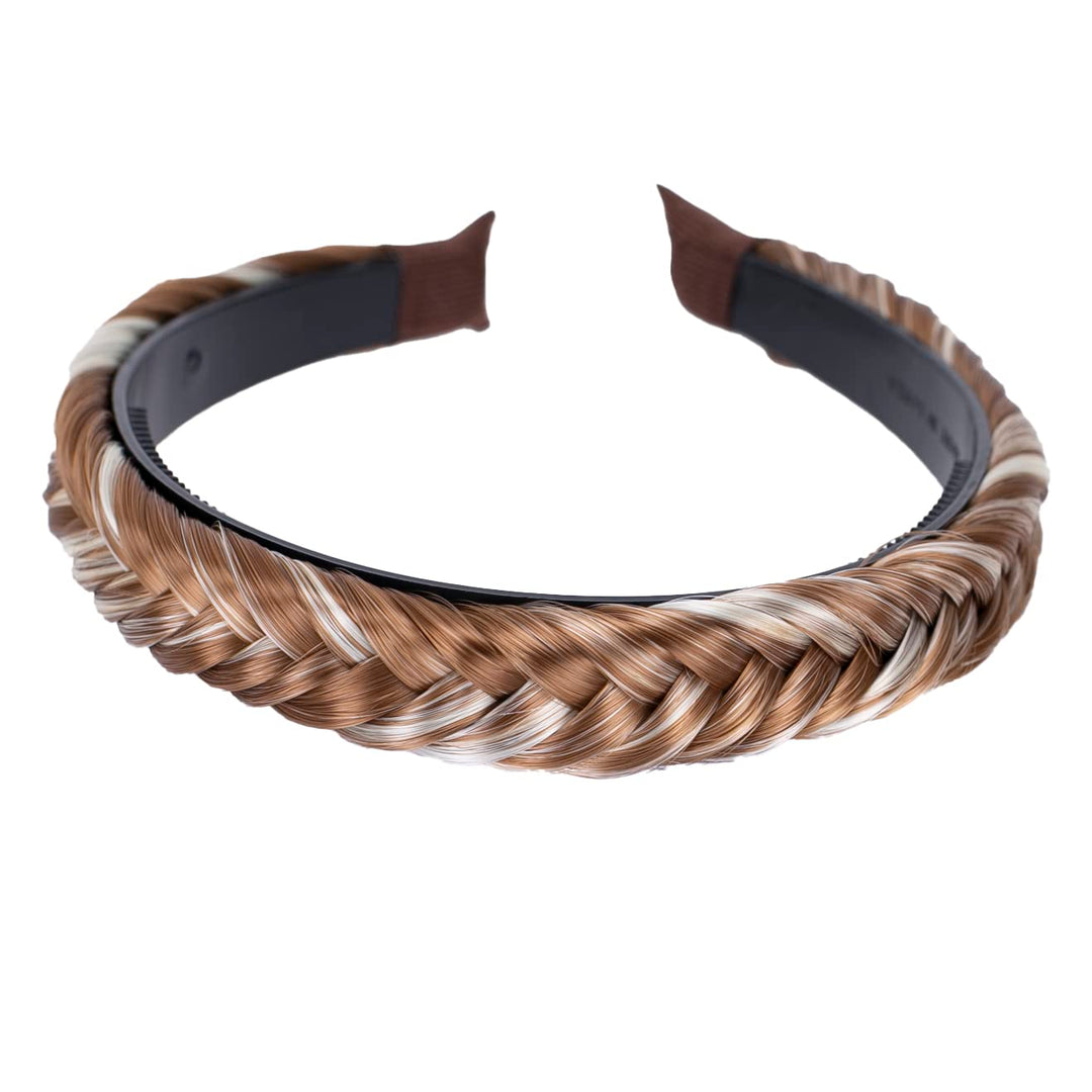 PRETTYSHOP Headband Plait Braided Hairpiece Hair Accessories Dark Blonde Mix HHR10
