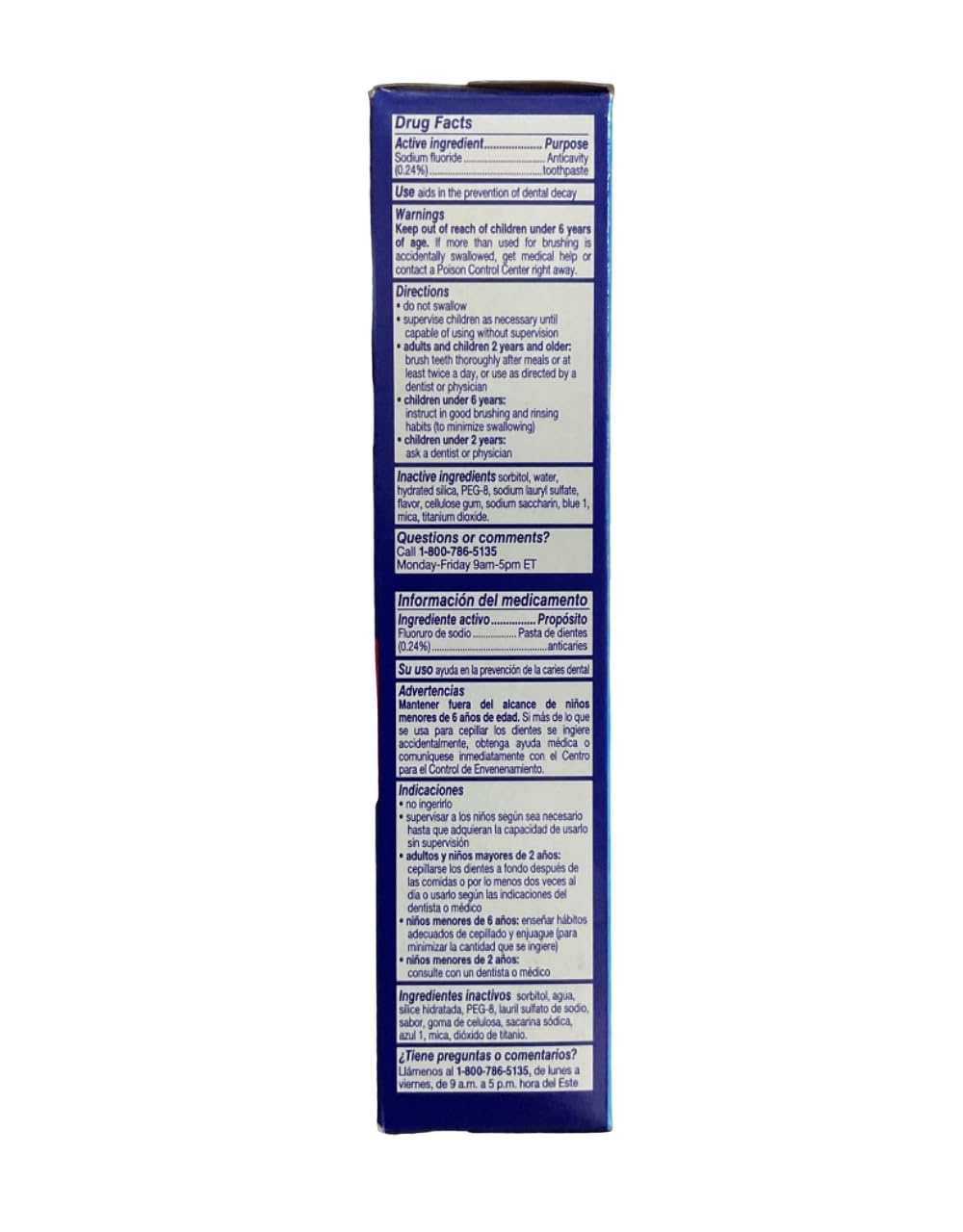 Aim Kids Toothpaste Mega Bubble Berry 2-pack - 4.8 Oz Each