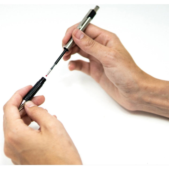 F-301 Ballpoint Retractable Pen, Black Ink, Medium Point, EA - ZEB27211
