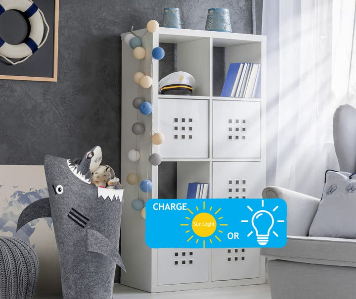 Glow in the dark Shark Hamper for Kids Unique Patented Design Large Durable Ideal for Toy Storage Kids Laundry Hamper Boys Hamper Baby Shark Laundry basket Kids Laundry Baskets Kids Hamper girls
