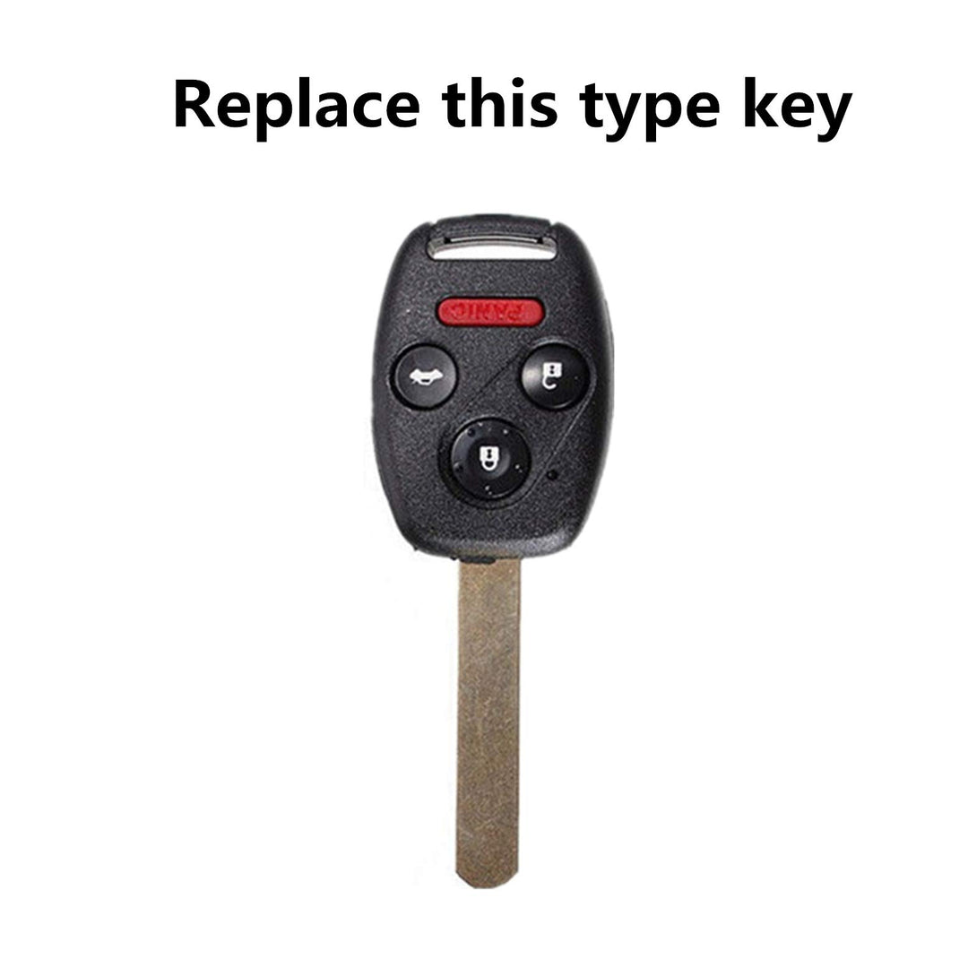 3+1 Buttons Flip Key Shell Case Fob fit for Accord CR-V Pilot Civic Keyless Remote Entry