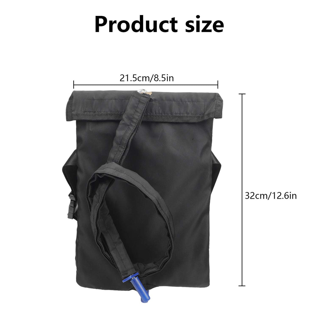 Catheter Bag Cover for 1000 mL Urine,Urine Drainage Bag Holder with Catheter Pipe Cover & Adjustable Strap,Urine Bag Cover for Catheter Drainage,Catheter Bag Holder with Detachable Tube Home Outetdoor