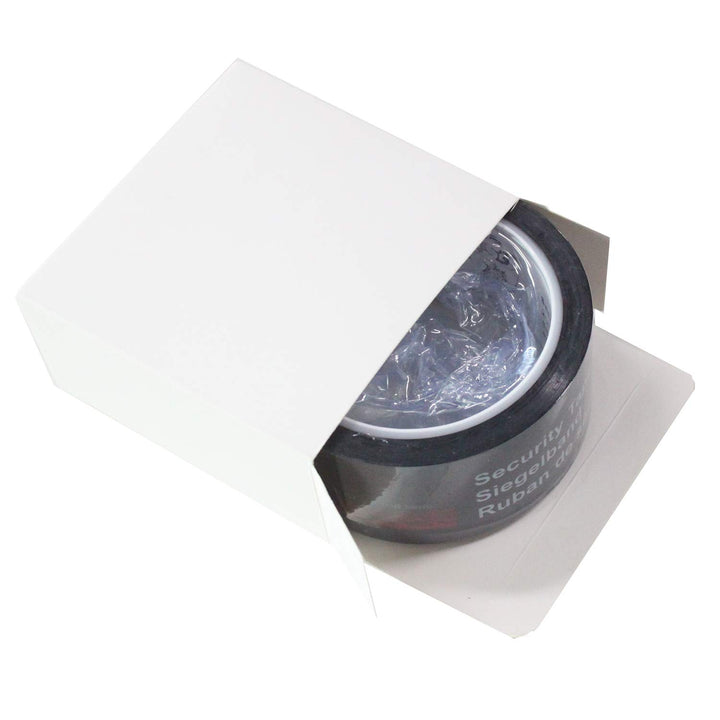 - 1 Roll Precut Serial Numbered Tri-Color Tamper Resistant Security Void Tape (45mm x 50m/roll, 100% Total Transfer, Ultra-Thick Void Film)