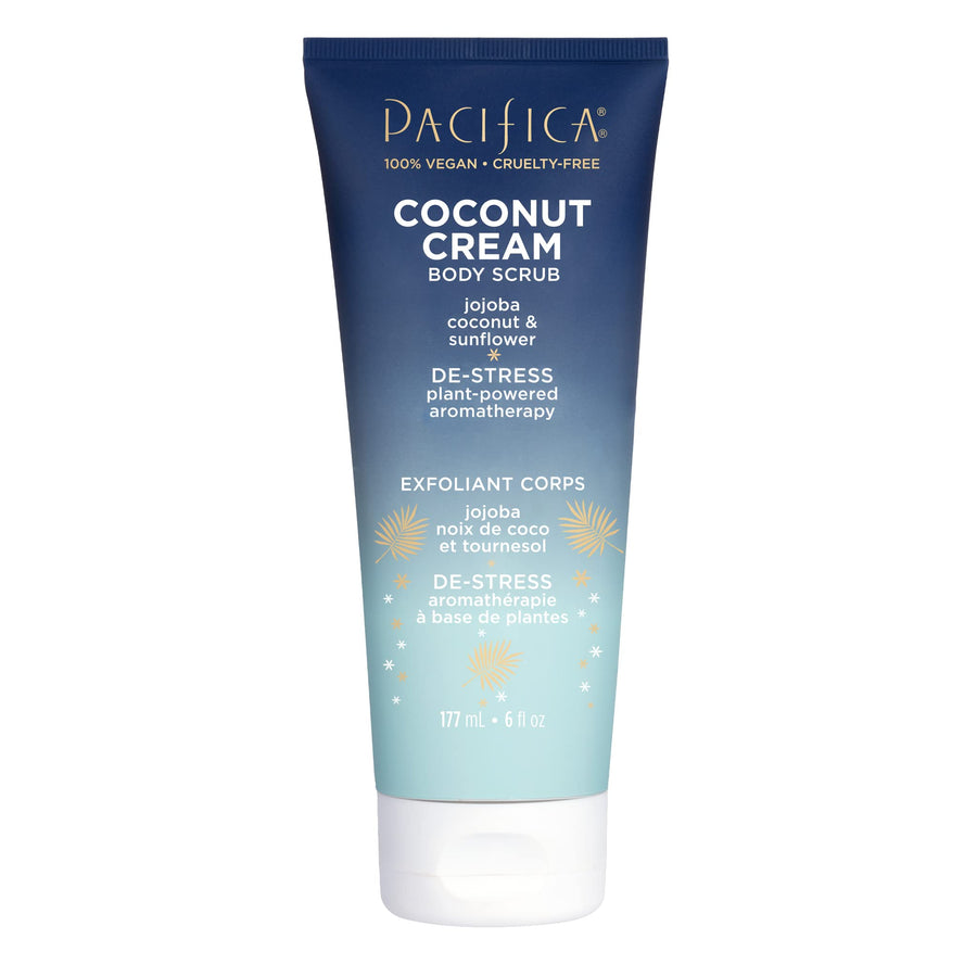 Coconut cream body scrub, 6 Fl Oz