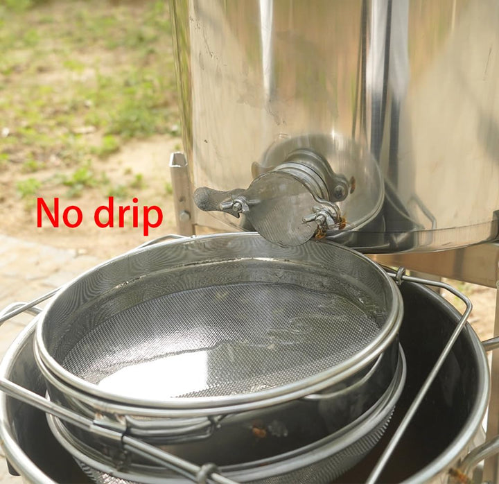 Honey Gate Valve Honey Tap Stainless Steel Honey Gate Honey Bucket Accessories Honey Valve Tool Beekeeping Tool for Honey Extractor or Bottling Equipment