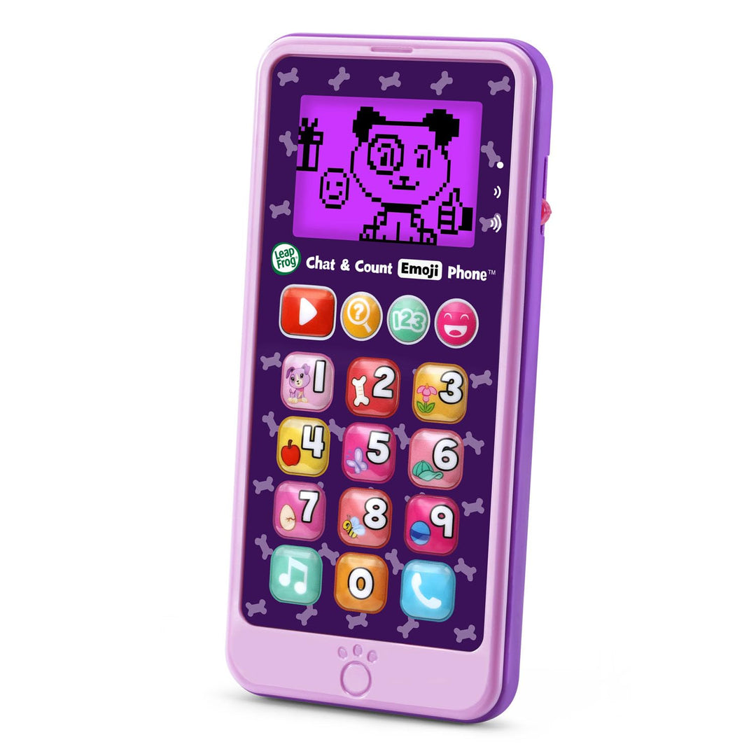Chat and Count Emoji Phone, Purple
