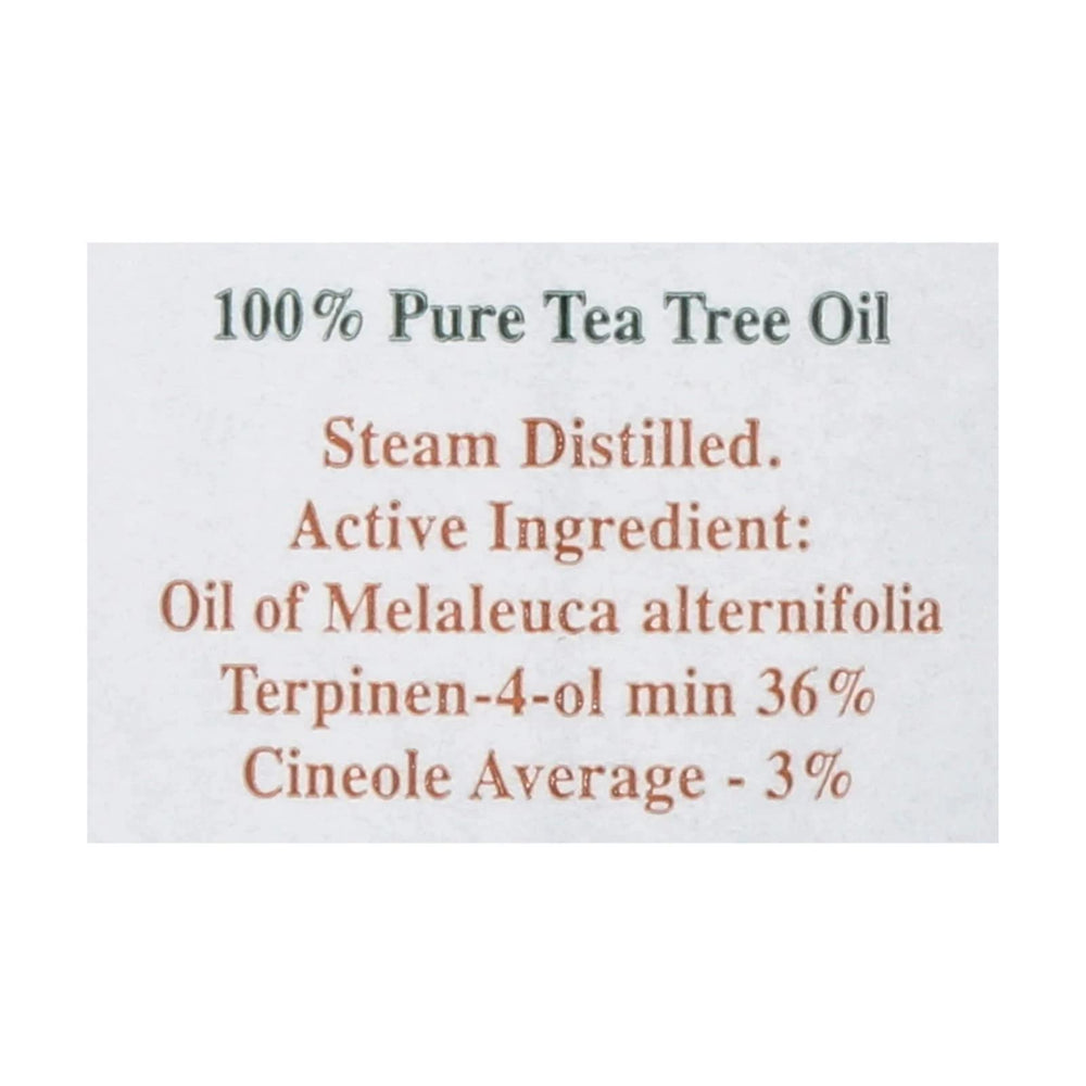 100% Pure Australian Tea Tree Oil, 2-Ounce Bottle