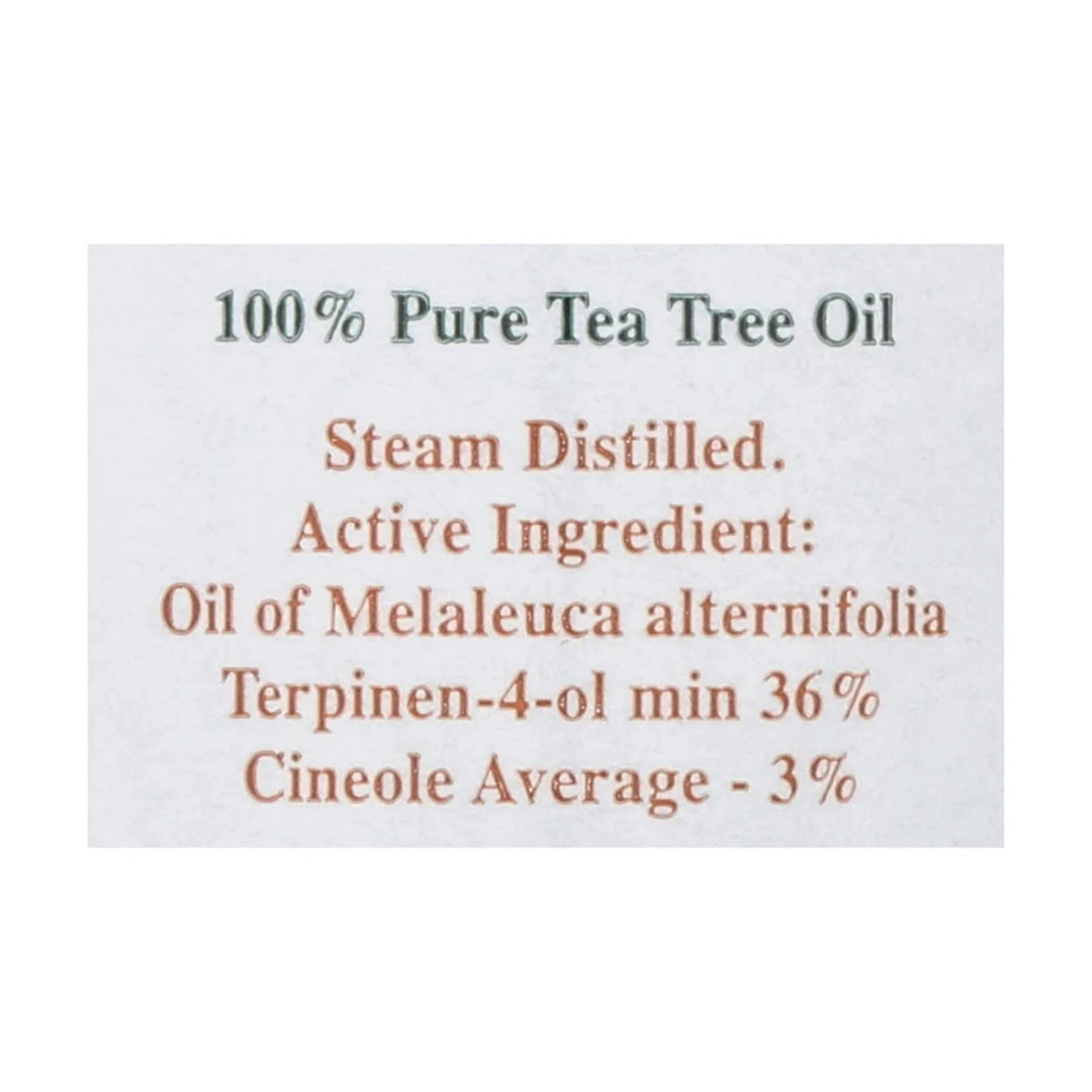 100% Pure Australian Tea Tree Oil, 2-Ounce Bottle