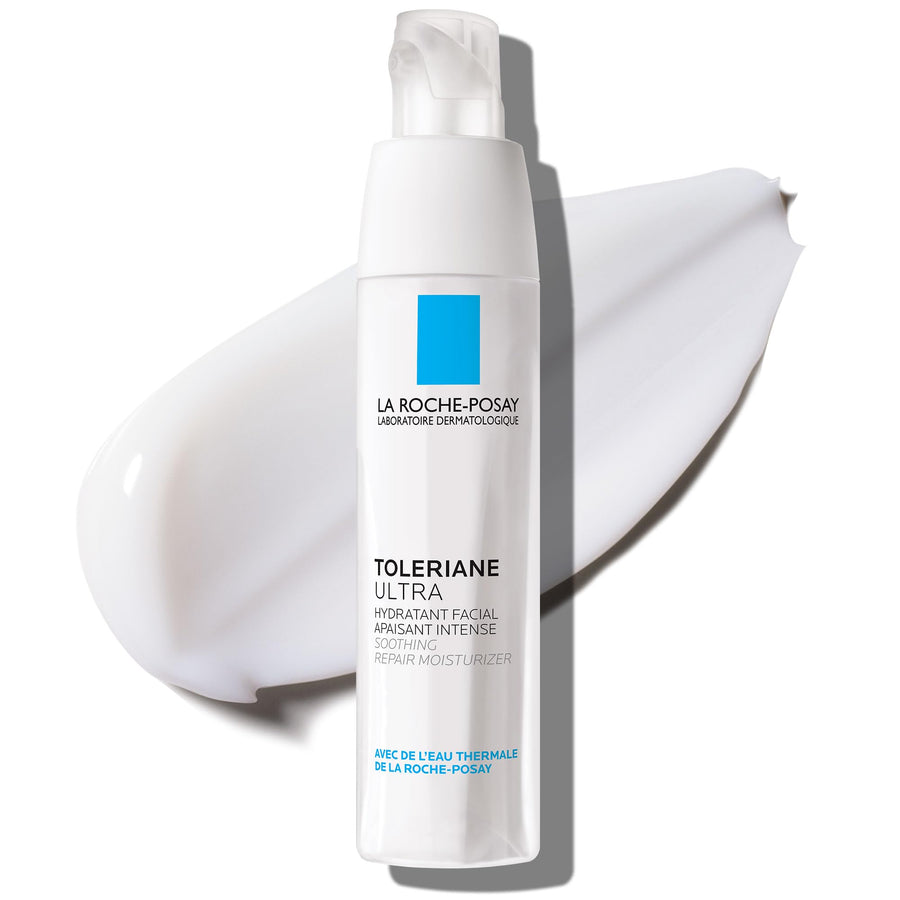 Toleriane Dermallergo Ultra Soothing Repair Face Moisturizer for Sensitive Skin, Gentle Moisturizing Face Cream for Dry Skin, Packaging May Vary, Formerly Toleriane Ultra