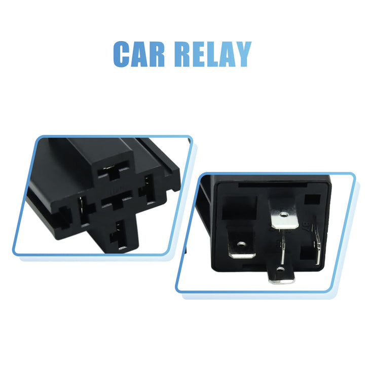 JD-2912 4 Pin DC 36V 40A Universal Car Vehicle Motor Fuse Relay Switch Power with Harness