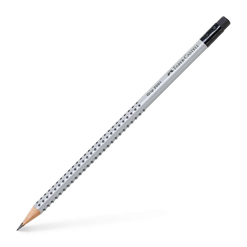 Grip Graphite EcoPencils with Eraser - 12 Count - No. 2.5 Multi, 8 mm