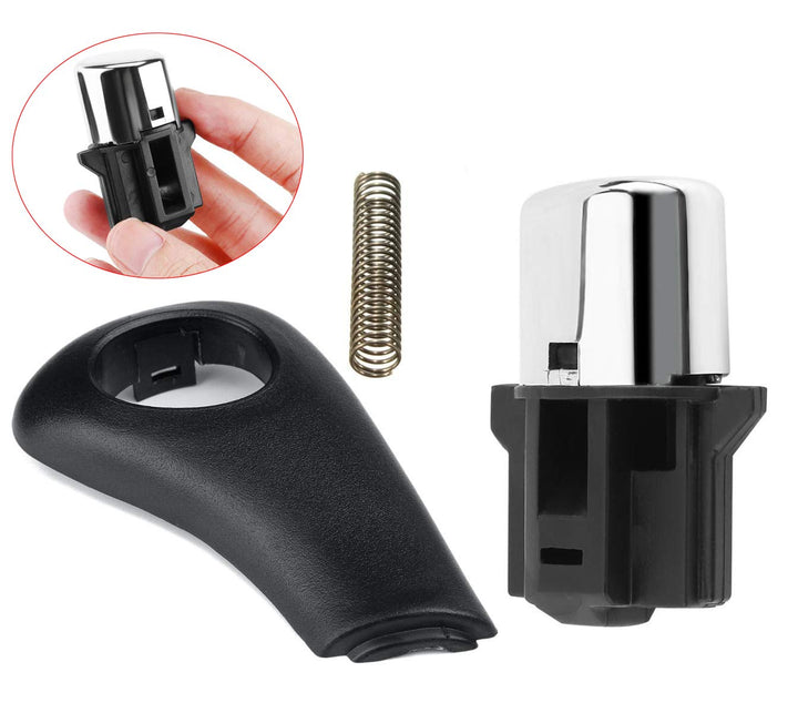 54132-SDA-A81 Shifter Shift Button Knob Repair Kit + 54141-SDA-A81 Shift Knob Side Plate for 2003-2006 Honda Accord