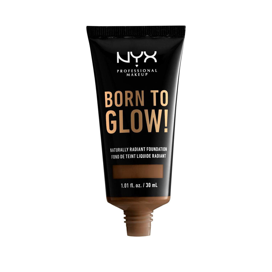 PROFESSIONAL MAKEUP Born To Glow Naturally Radiant Foundation, Medium Coverage - Cocoa