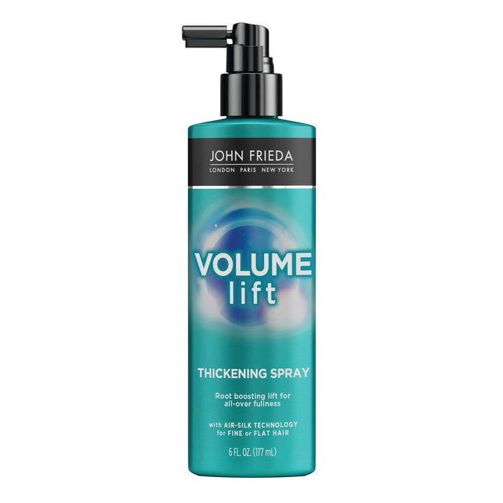 Volume Lift Thickening Spray for Fine or Flat Hair - Instant Root Booster with Air-Silk Technology - 6 Ounces