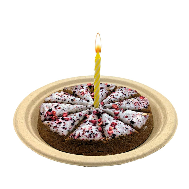 The Lazy Dog Pup-Pie - Original Pup-Pie - Happy Birthday Dog Treat for a Special Dog, 5 oz.