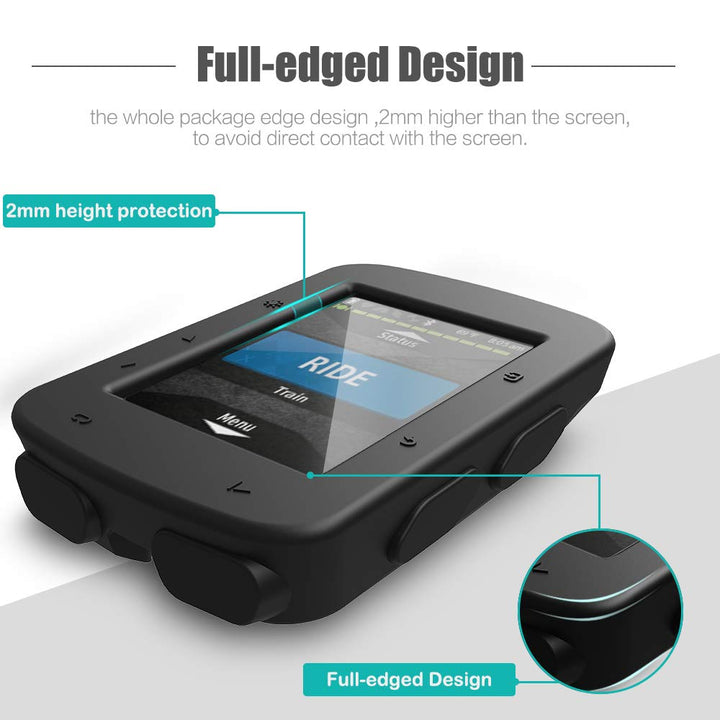 Case Compatible with Garmin Edge 520 Plus - Silicone Protective Cover - GPS Bike Computer Accessories