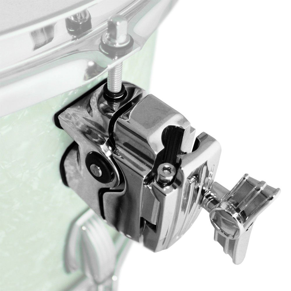 LAPAM1 Atlas Single Mount Bracket Drum Set Mounting Hardware, Silver,Black