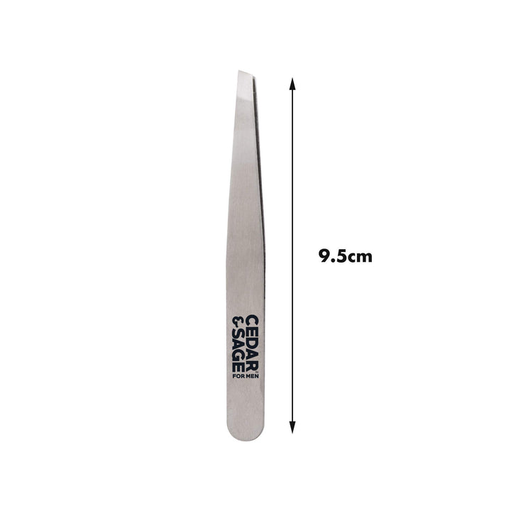 Men's Stainless Steel Tweezer Duo Set